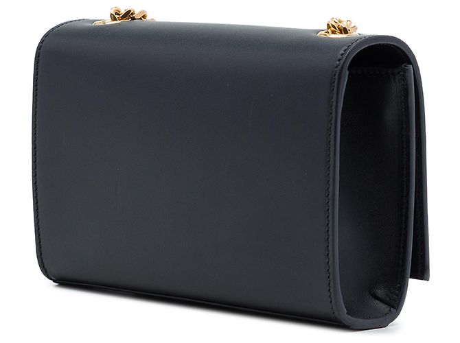 Saint Laurent Black Small Smooth Calfskin Monogram Kate Tassel Crossbody Nero - vista 2