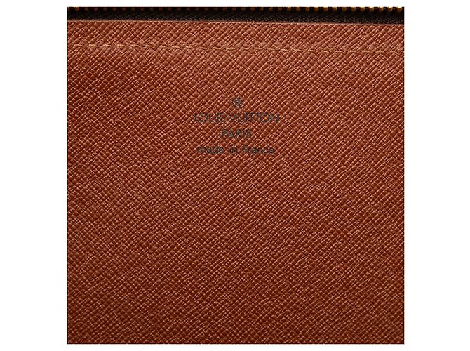 Louis Vuitton Brown Monogram Poche Documents Portfolio Castaño - vista 5