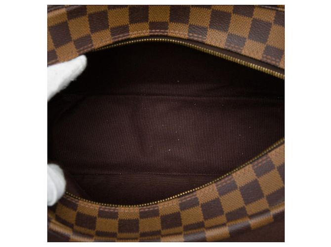 Louis Vuitton Brown Damier Ebene Naviglio Castaño - vista 4