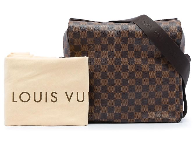 Louis Vuitton Brown Damier Ebene Naviglio Castaño - vista 6
