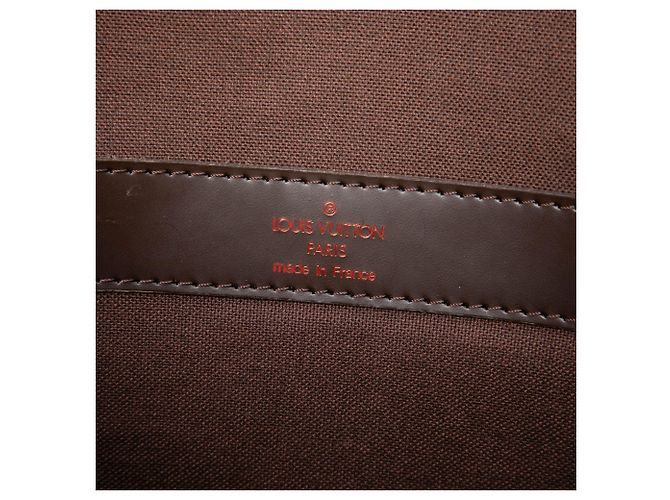 Louis Vuitton Brown Damier Ebene Naviglio Marrone - vista 5