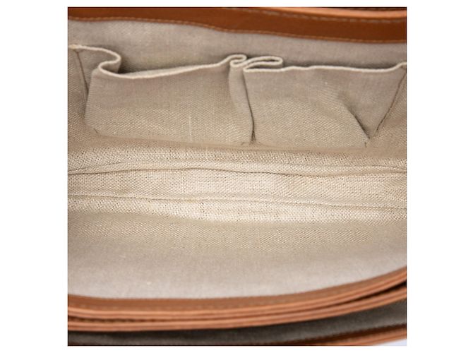 Borsa a tracolla Gucci Marrakech in vitello marrone - vista 4