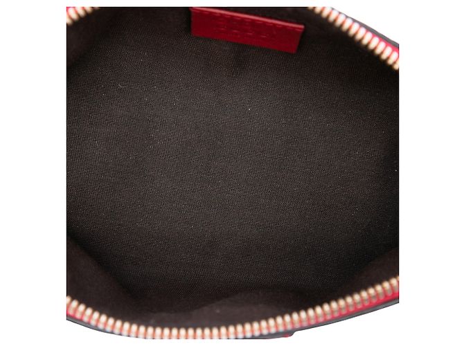 Necessaire Gucci Red Microguccissima Rosso - vista 4