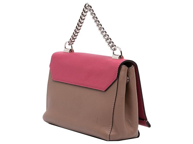 Twist Louis Vuitton Pink Bicolor Leather Lockme II BB - Ansicht 2