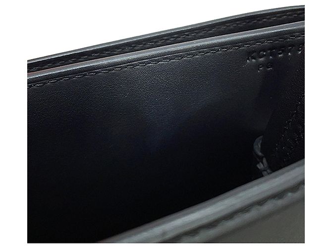 Hermès Black Togo and Swift Medor Bag - view 5