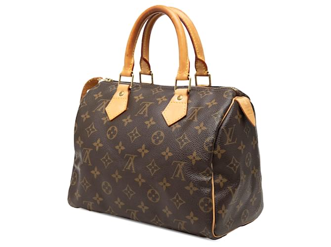 Louis Vuitton Brown Monogram Speedy 25 Marrone - vista 2
