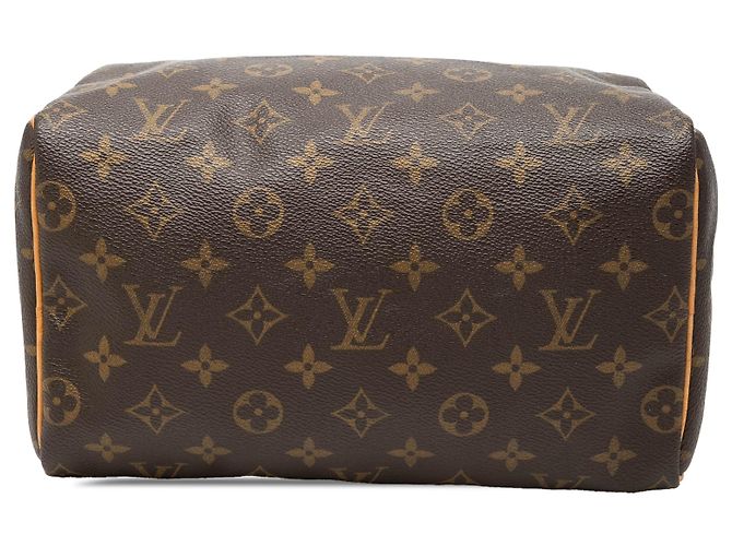 Louis Vuitton Brown Monogram Speedy 25 Marrone - vista 3