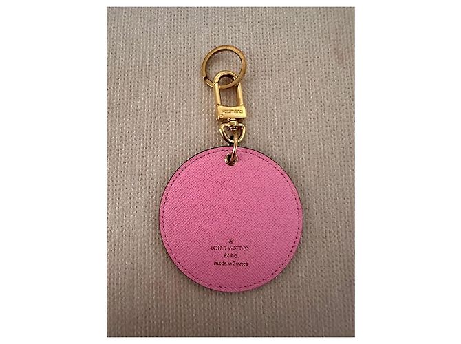 Grigri Louis Vuitton Vivienne on Bicycle Monogram Rose Multicolore Monogramme - vue 3