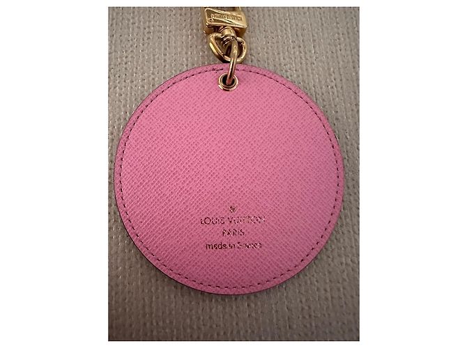 Grigri Louis Vuitton Vivienne on Bicycle Monogram Rose Multicolore Monogramme - vue 6