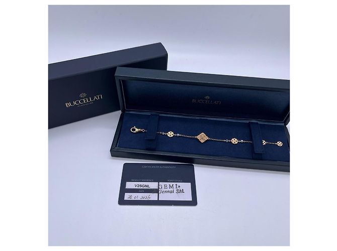 Bracciale Buccellati Opera in Madreperla e Oro 18K D'oro - vista 3