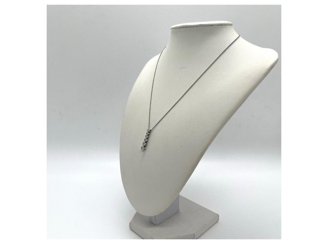 Collana Tiffany & Co. Diamond Six-Ring in platino Argento - vista 5