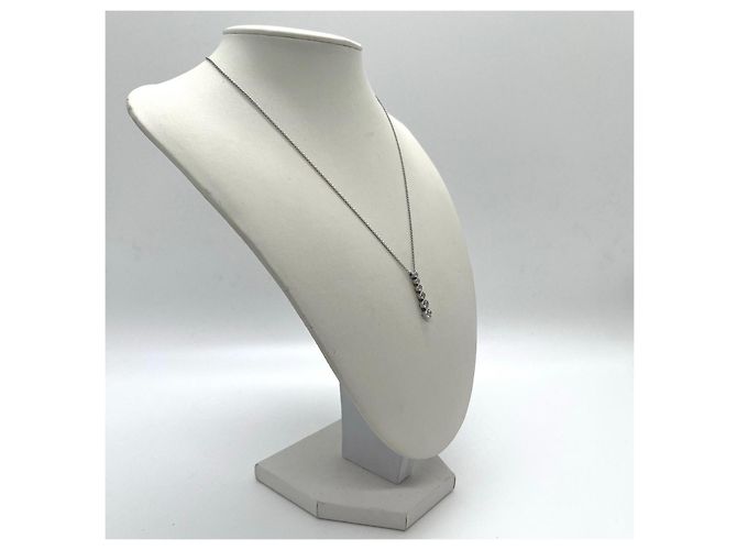 Collana Tiffany & Co. Diamond Six-Ring in platino Argento - vista 6