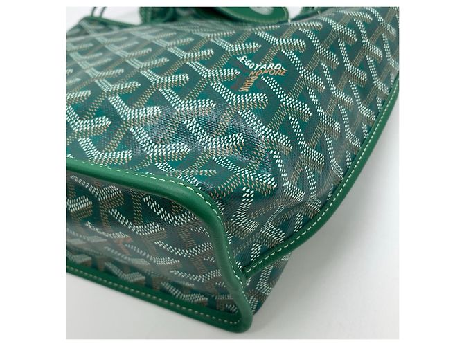 Borsa Goyard Mini Tote Verde - vista 7
