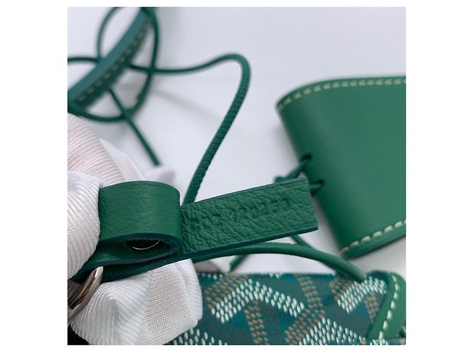 Borsa Goyard Mini Tote Verde - vista 8