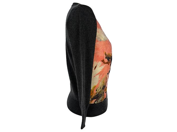 Dolce & Gabbana floraler Jacquard-Cardigan aus multicolorigem Kaschmir Mehrfarben - Ansicht 2