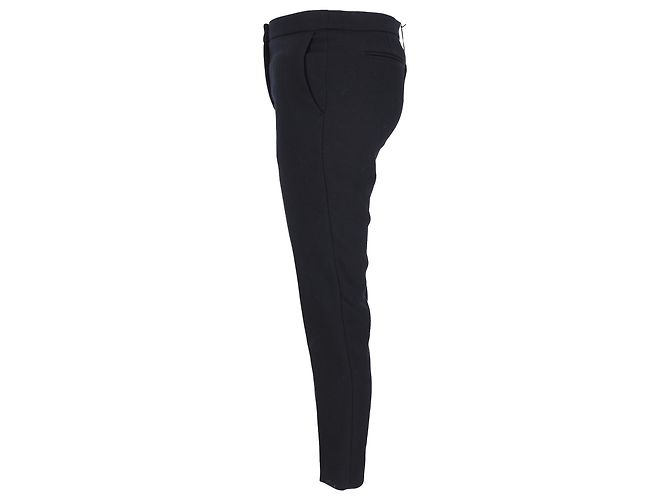 Sandro Paris Anzughose aus schwarzem Polyester - Ansicht 2