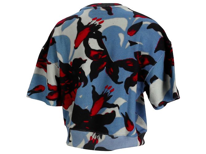 T-shirt stampata Dries Van Noten in cotone multicolore - vista 4