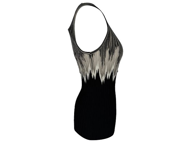 Blusa senza maniche stampata Missoni in rayon multicolore - vista 4