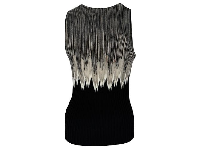 Blusa senza maniche stampata Missoni in rayon multicolore - vista 5
