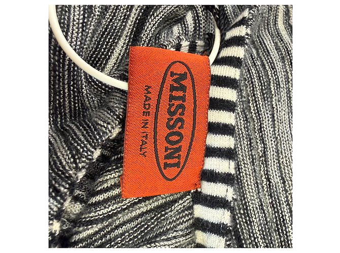 Blusa senza maniche stampata Missoni in rayon multicolore - vista 6