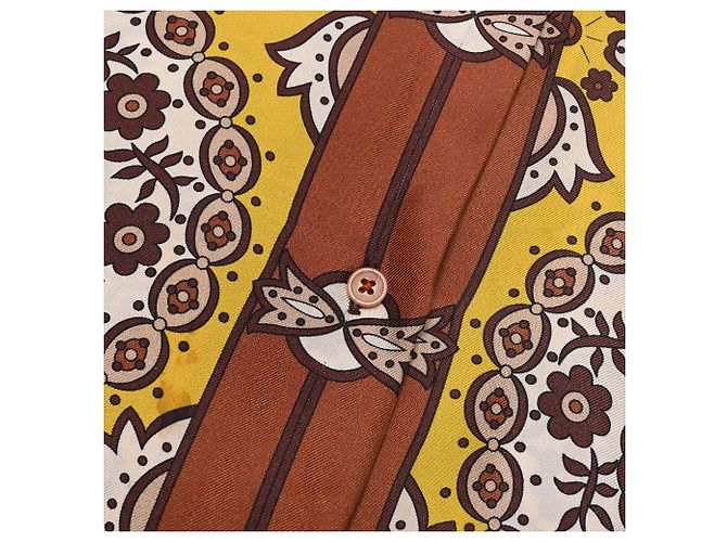 Camicia a bottoni stampata Nili Lotan in seta multicolore - vista 11