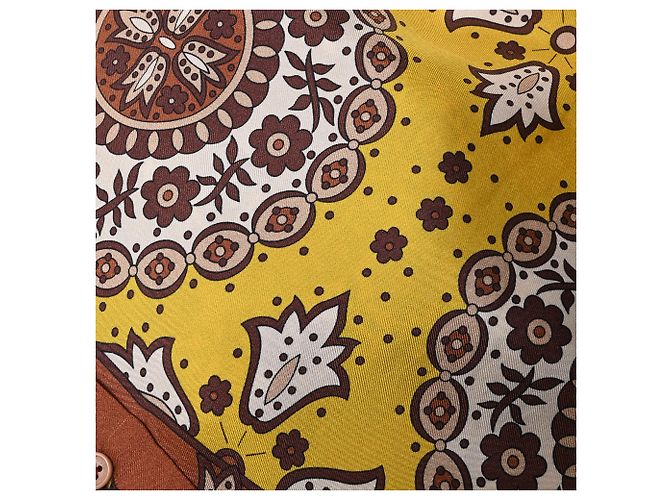 Camicia a bottoni stampata Nili Lotan in seta multicolore - vista 13