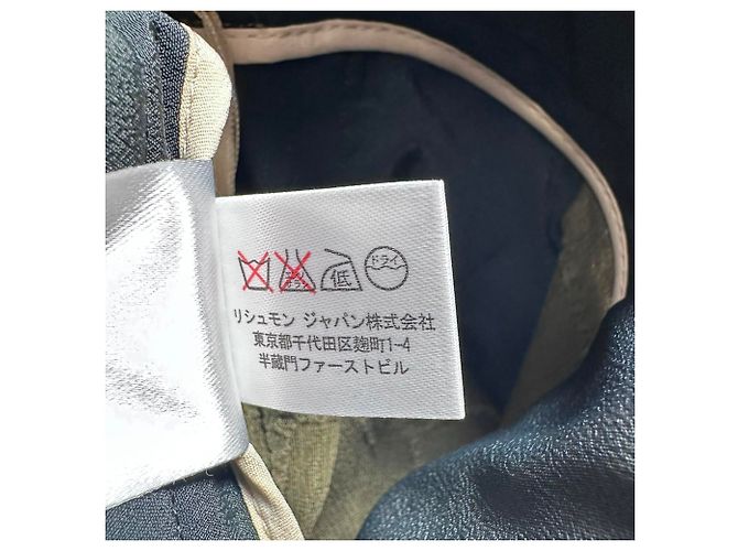 Pantalones texturizados Chloé en seda Olive Verde Verde oliva - vista 6