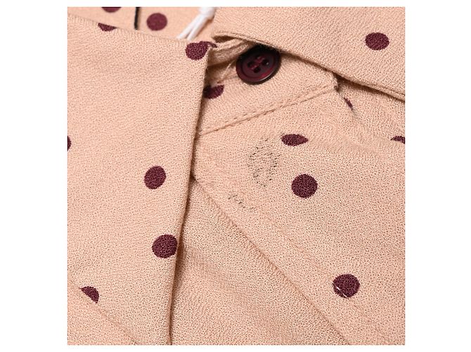 Autre Marque Vestido de maternidade midi Juniper de manga comprida Isabel Oliver em viscose rosa - vista 11