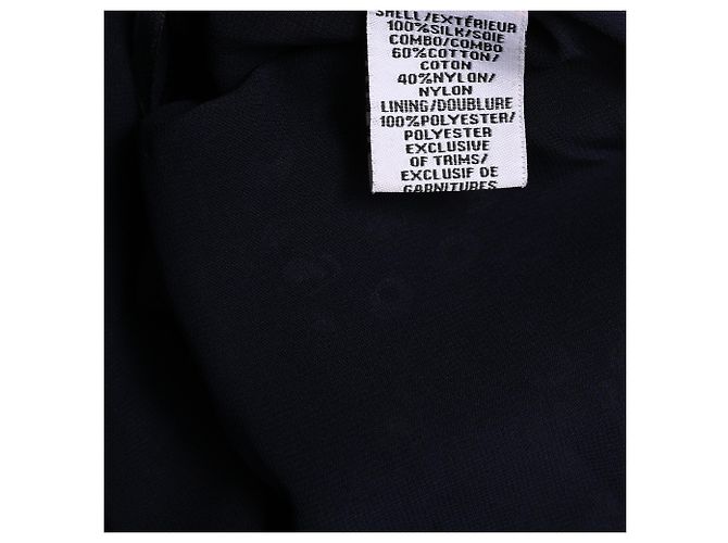 Abito a pois Diane Von Furstenberg in seta nera Nero - vista 7
