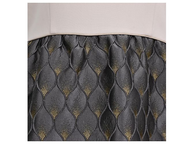 Max Mara bedrucktes Midikleid aus multicolorigem Polyester Mehrfarben - Ansicht 12