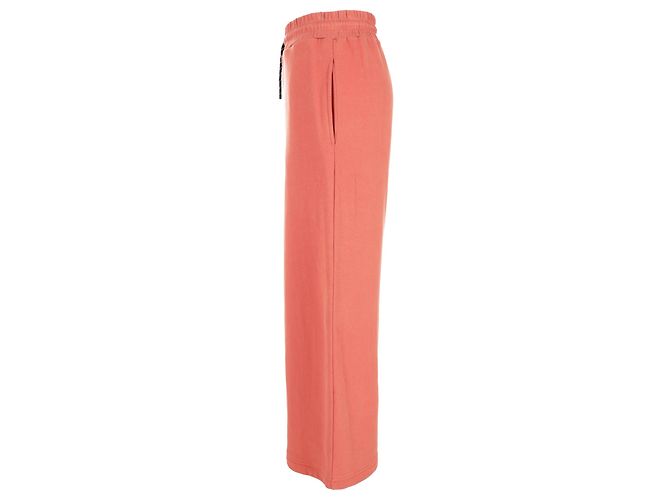 Pantalones de chándal Wide Leg Dries Van Noten en algodón naranja - vista 3