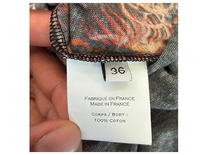 Camiseta sin mangas estampada Balmain en algodón negro - vista 5