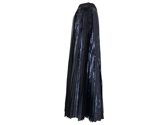 Proenza Schouler Plissierter Metallic-Midi-Rock aus multicoloured Polyester Mehrfarben - Ansicht 2