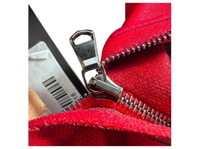 Abito con dettagli in pizzo Dolce & Gabbana in poliammide nero e rosso - vista 7