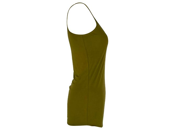 Alça Givenchy com decote redondo em viscose azeitona Verde Verde oliva - vista 2