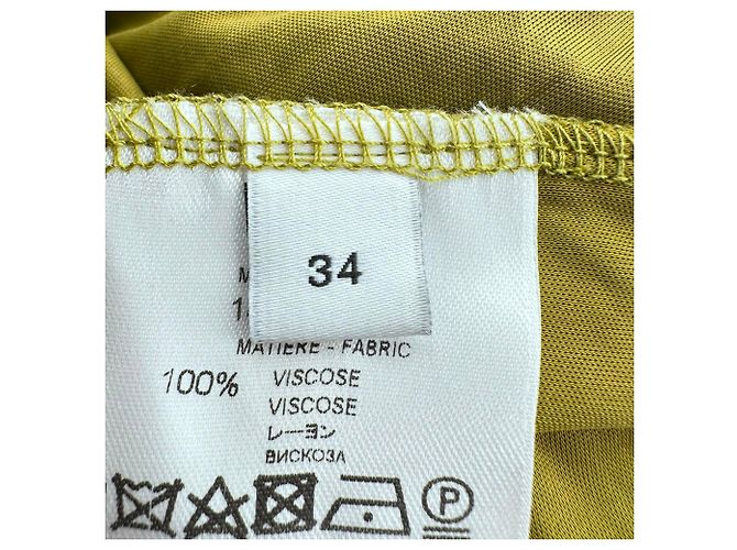 Alça Givenchy com decote redondo em viscose azeitona Verde Verde oliva - vista 5