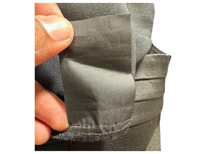 Alexander Wang Hose mit elastischem Bund aus schwarzem Satin - Ansicht 5