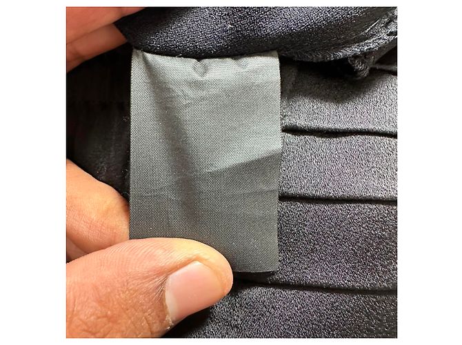 Alexander Wang Hose mit elastischem Bund aus schwarzem Satin - Ansicht 6