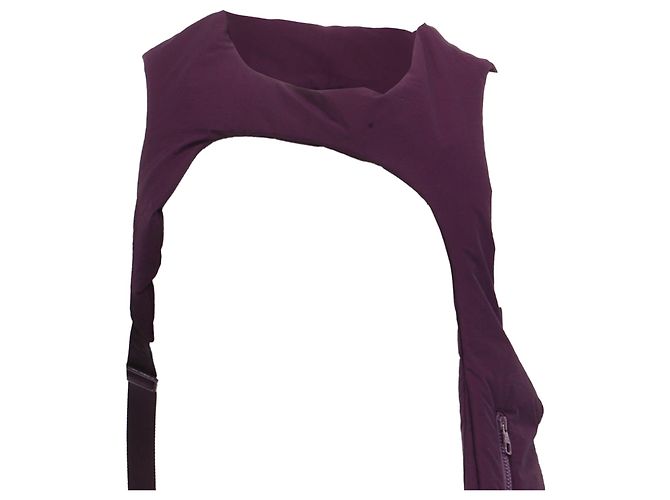 Chaleco Padded Harness Louis Vuitton en Algodón Violeta Púrpura - vista 2