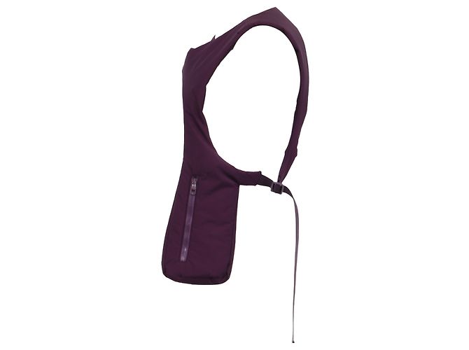 Chaleco Padded Harness Louis Vuitton en Algodón Violeta Púrpura - vista 3