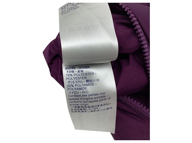 Chaleco Padded Harness Louis Vuitton en Algodón Violeta Púrpura - vista 5