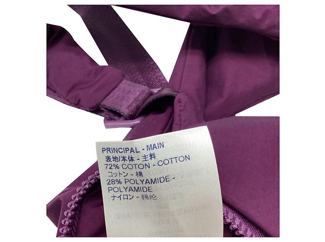 Chaleco Padded Harness Louis Vuitton en Algodón Violeta Púrpura - vista 6