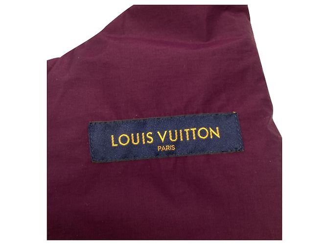 Chaleco Padded Harness Louis Vuitton en Algodón Violeta Púrpura - vista 8