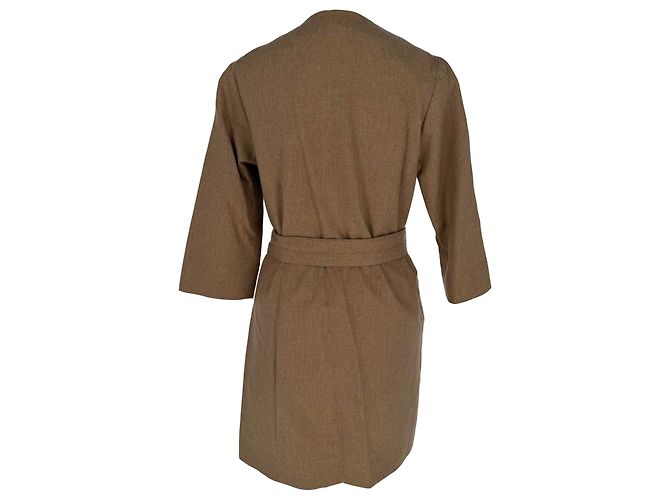 Abrigo con cinturón Etro en cashmere marrón Castaño - vista 3