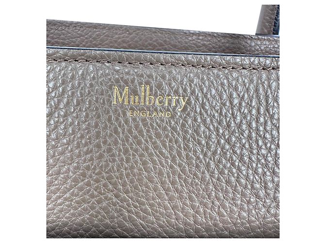 Sac cabas Mulberry Small Bayswater en cuir marron Rouge - vue 3