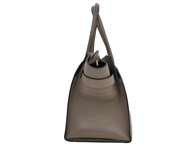 Sac cabas Mulberry Small Bayswater en cuir marron Rouge - vue 4