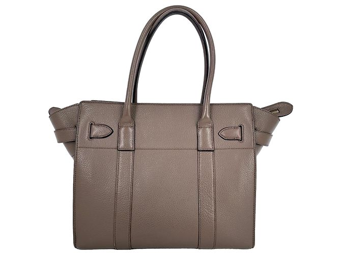 Sac cabas Mulberry Small Bayswater en cuir marron Rouge - vue 5