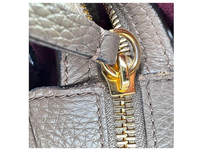 Sac cabas Mulberry Small Bayswater en cuir marron Rouge - vue 7