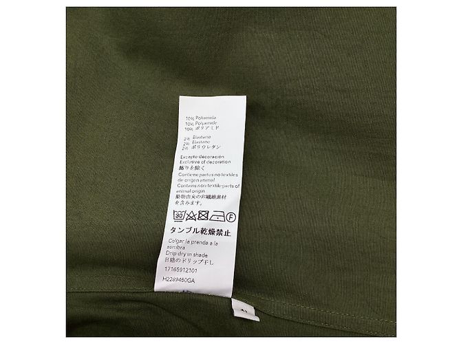 Camicia abbottonata Loewe in cotone olive Verde Verde oliva - Ansicht 5
