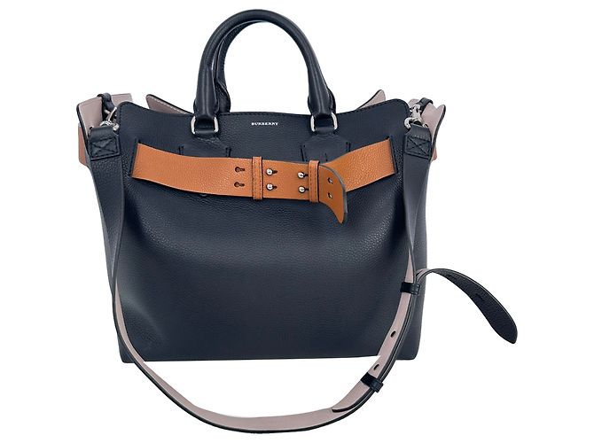 Burberry Medium Marais Gürteltasche aus schwarzem Leder - Ansicht 2